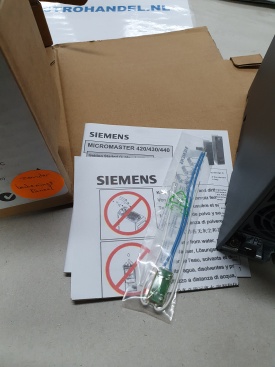 Siemens Micromaster 420  0.37 kw  XAV427-001084