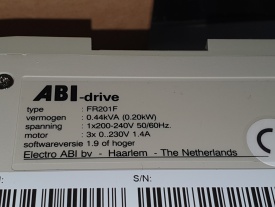 153x ABI-drive FR201F  0,2 kW 14190350