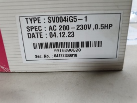 LG SV004iG5  0.37 kw  04122300018