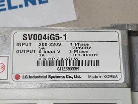 LG 004iG5  0.37 kw  04122300059