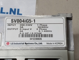 LG 004iG5  0.37 kw  04122300035