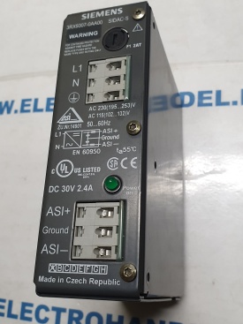 Siemens AS-i Power Supply 230V/30VDC 2,4A   034844