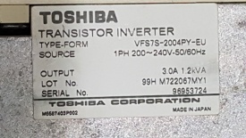 Toshiba VF-S7 0.4 kw  96953724