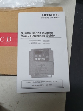 Hitachi SJ200  0.55 kW 4JC T11889 2H005