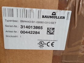 18x Baumuller 36 Kw  B maXX 4000   BM4443 SI 1-02680-0310