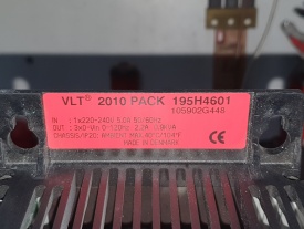 Danfoss VLT 2010  0.75 kw  105902G448