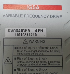 LS SV004iG5A  0,37 kw 11010341210