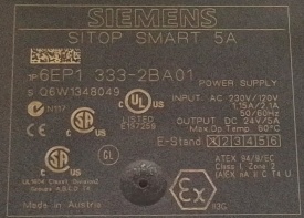 Siemens Sitop Smart 5A 6EP1333-2BA01