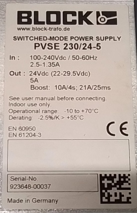 Block PVSE 230/24-5