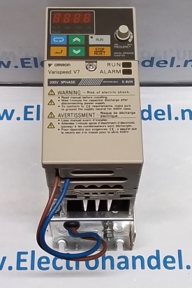 Omron Varispeed V7 0,4kW JA07XE376200144