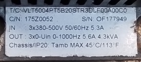 Danfoss VLT5004 2,2kW OF177949