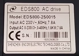 ENC EDS800 1,5kW 1605290829