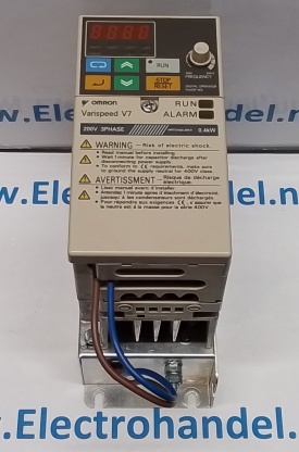 Omron Varispeed V7 0,4kW JA07ZG407000081