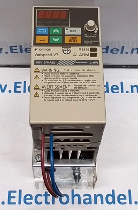 Omron Varispeed V7 0,4kW JA07XC832900332