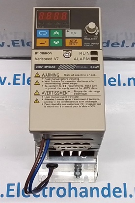 Omron Varispeed V7 0,4kW JA081B296200233