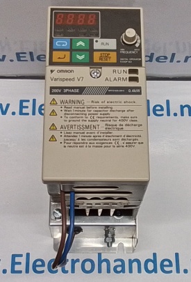 Omron Varispeed V7 0,4kW JA081B296200232