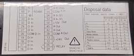 Danfoss VLT 5002 1,1kW 0184Z8G409