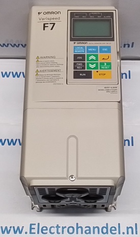 Omron Varispeed F7 4,0kW 1R0362844500016