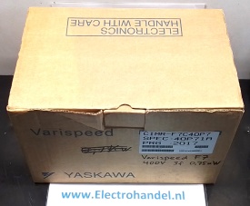 Yaskawa Varispeed F7 0,75kW 1R0242483800001