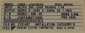 Omron VS mini J7 0,55kW J106YA452710090