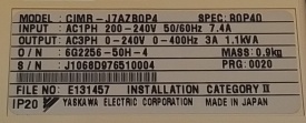 Omron VS mini J7 0,55kW J1068D976510004