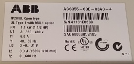 ABB ACS355 1,1kW 41131E0680