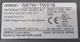 Omron NB7W-TW01B