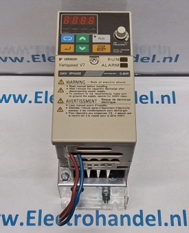 Omron Varispeed7 V7 0,4kW JA07XC832900333