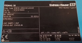 Endress+Hauser Proline Promag 50 911D1D19000