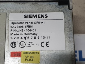 Siemens Coros OP5-A1 6AV3505-1FB01