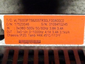 Danfoss VLT 5003 1,5 kw 010941G245