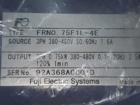 Fuji Frenic-Eco 0.75 Kw 92A368A0001D