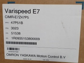 Omron Varispeed E7  7.5 kw 1R0935153800009 