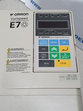 Omron Varispeed E7  7.5 kw 1R0935153800010