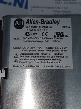 Allen Bradley 1606-XL 400V-24VDC 10A 4810751