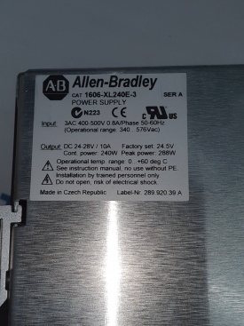 Allen Bradley 1606-XL 400V-24VDC 10A 4810921