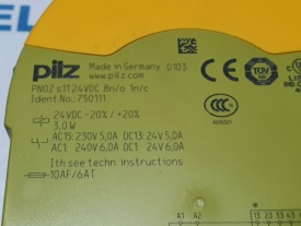 Pilz PNOZ s11 750111 