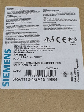 Siemens   3RA1110-1GA15-1BB4