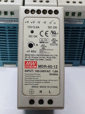 Meanwell MDR 60-12  12VDC 60W 5A