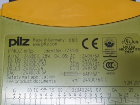 Pilz PNOZ m 1p  773100  916920 6.5