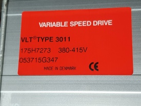 Danfoss VLT 3011  7,5 Kw  053715G347