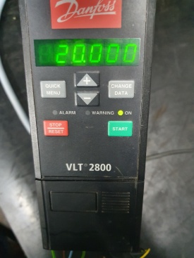 Danfoss VLT 2805   
0,55 Kw 023106G050  