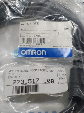 Omron E69-DF5  Velengkabel tbv E6CP-E6F