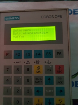 Siemens Coros OP5-A1  6AV3505-1FB01 K2-122543 