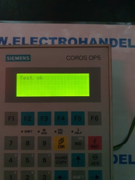 Siemens Coros OP5-A1  6AV3505-1FB01 K2-122543 