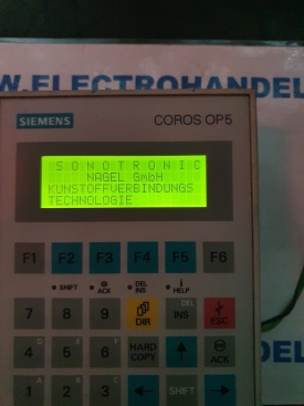 Siemens Coros OP5-A1  6AV3505-1FB01 K2-122543 